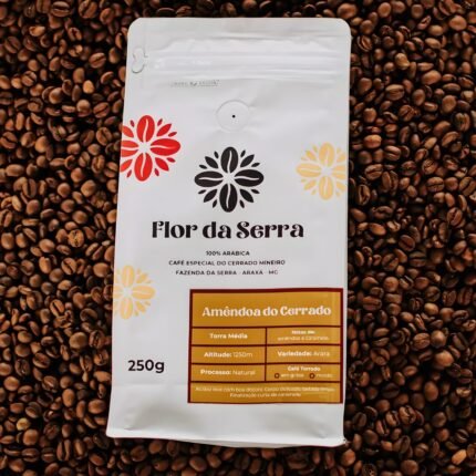 Café Amêndoa do Cerrado Arara 250g - Café Espcial Artesanal de Alta Qualidade